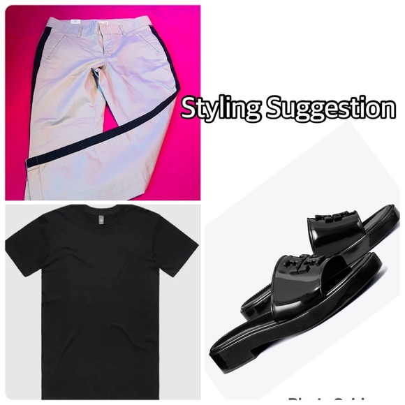 Old Navy Cropped Tuxedo Slacks - Picture 10 of 15